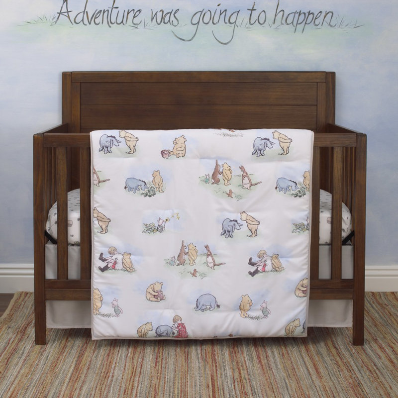 Carter's Disney Winnie the Pooh Classic Storybook Nursery 6 Piece Crib Bedding Set & Reviews